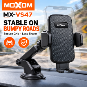 [MOXOM ORIGINAL] 360 Phone holder Strong Dashboard Windscreen EXTENDABLE MOUNT  Rotating Car VS47