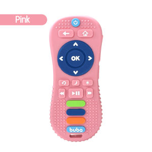 Payoe Mainan Teether Bayi Silikon Remote Control Gigitan Bayi Bpa Free