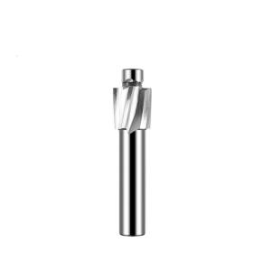 3mm-12mm Counterbore Milling High Speed Steel Pilots Slotting Tool End Mill Slot for Woodworking