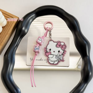 นางฟ้าปีศาจประกายน่ารักชุด Miu กระเป๋าผู้หญิงอุปกรณ์ประดับโทรศัพท์พวงกุญแจการ์ตูน Ins ของคู่รัก