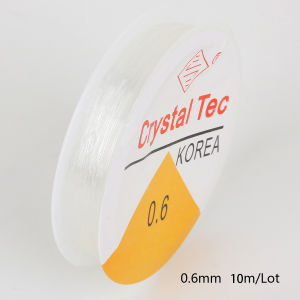 ONARAN Crystal Elastic Cord 10M Wire Dia 0.6/0.8mm Beading Line DIY Necklace Bracelet Making