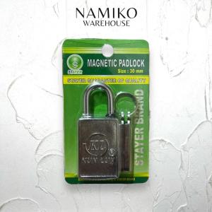 Gembok magnet pagar pintu rumah 28 mm