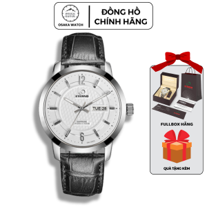 Đồng Hồ Nam ETERNO EM2002L Chính Hãng Kính Sapphire Máy Nhật Dây Da Chống Trầy Chống Nước Fullbox - Trắng