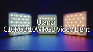 Ulanzi C10RGB 10W RGB Pocket LED Video Selfie Light for Smartphone Camera