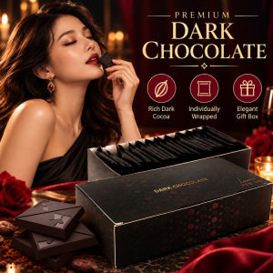 Love Couple Chocolate Sweet Romantic Dark Chocolate JS-Delightful All Night Romantic Treat Low Calorie Slightly Bitter Snack Perfect For Date Night Or Special Occasions