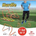 SPEEDS Hurdle Training Agility Tiang Latihan Loncat Lari Adjustable Atlit Sepak Bola Training 037-6. 