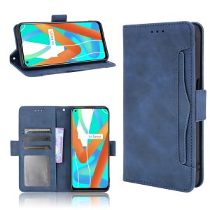 For OPPO Realme 9i 9 Pro + 8 8i 7 5G 8 7 X7 7i 6 6i 6S 5S 5i 5 Pro Phone Case Magnetic Leather Wallet Multi-Card Slot Anti-Fall Flip Cover Casing