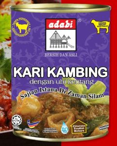 ADABI Kari Kambing 280g free bubble wrap