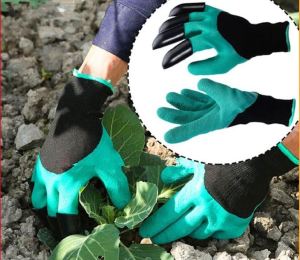 Đôi Găng Tay Làm Vườn Chuyên Dụng Bới Đất Chăm Sóc Cây có móng vuốt LV107