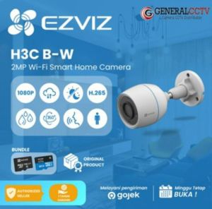 Ezviz H3C 2MP B-W AI-Powered Human Shape Detection | Audio Pick-Up