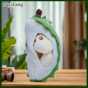 ruyifang 1Pc Cute Fruit Durian Pendant Plush Toy Schoolbag Pendant Doll Keychain Car Keychain Pendant Couple Keychain Gift