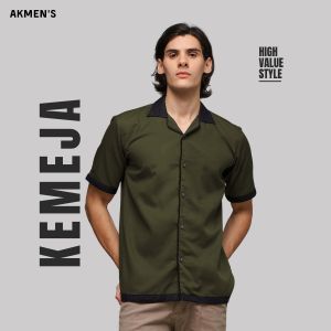 AKMENS Kemeja Pria Lengan Pendek 1.0