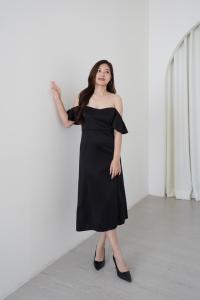 Basic id fashion COD + GRATIS Dres scuba vintage bodycon / dres wanita slit korea style / Mini dres korean style / dres korset / Dres wanita lengan pendek / Dres slit bodycon