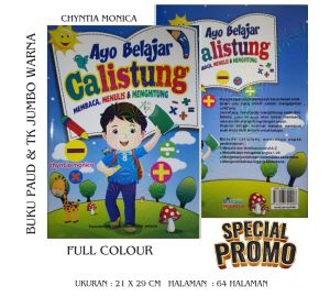 BUKU TK JUMBO - AYO BELAJAR CALISTUNG UNTUK PAUD DAN TK