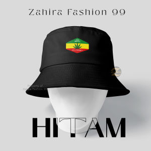 Topi Bucket Rasta dan Peace: Gaya Ikonik Simbol Rasta! | Topi Bucket Logo Rasta