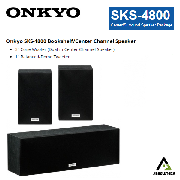 ONKYO センター/サラウンドスピーカー SKS-4800【新品・未開封品】 ONKYO センター/サラウンドスピーカー SKS-4800【新品・未開封品