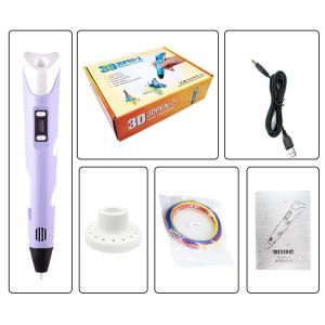 3D Printing Pen DIY Crafting Doodle Drawing 3D Pen Printing Set Kids Toy Birthday Gift 3D Pen Murah