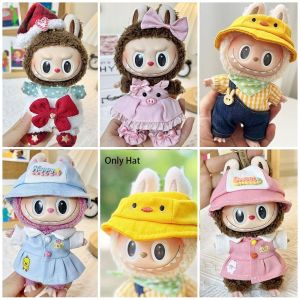 MJJ8 Thời gian labubu để thư giãn đầy Quần áo búp bê labubu Thủ công Macaron Quần áo búp bê thủ công Thời trang Quà Tặng hóa trang Phụ kiện búp bê Cho búp bê labubu 17cm