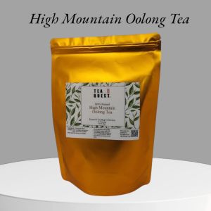 Tea Quest High Mountain Oolong Tea – Premium Loose Leaf  – Pyramid Teabags 15 Sachets