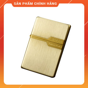 Bật Lửa Hộp Quẹt Xăng Đá Zorro Z91328 Họa Tiết Xước Mịn - Giao Màu Ngẫu Nhiên