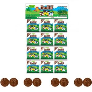 นมอัดเม็ด ขนมโบราณ นมเม็ด ขนมยุค90 ซองละ1บาท มี3รส รสหวาน รสช๊อกโกแลต รสสตรอเบอร์รี่ เคี่ยวเพลิน ขนม เคี่ยวเพลิน รสชาดดี
