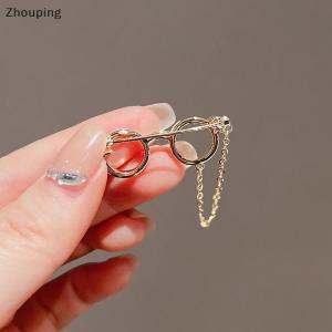 【ZP】 Cute Jewerry Sáng Tạo Kính Khung Kim Loại Trâm Cài Kính Mát Tua Chuỗi Ve Áo Pin Phim Hoạt Hình Ba Lô Quần Áo Phù Hiệu Corsage Thời Trang Đồ Trang Sức Quà Tặng