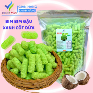 Bim Bim Đậu Xanh Nước Cốt Dừa 250G/500G VIETTIN MART