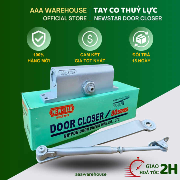 NEWSTAR Tay Co Thuỷ Lực/ Tay Đẩy Hơi 81N - Newstar Commercial Door ...