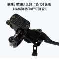 BRAKE MASTER CLICK 125 / CLICK 150 v2 Right Pump (GAME CHANGER)【Original+24hours delivery】COD. 