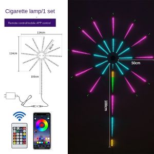 LAMPU STRIP LED KEMBANG API 5050 RGB BENTUK KEMBANG API DENGAN MUSIC UNTUK DEKORASI / LED 5050 AUTOMATIC / FULL COLOUR