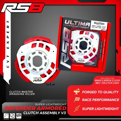 RS8 CLUTCH ASSEMBLY SUPER LIGHTWEIGHT V3 NMAX/AEROX/M3
