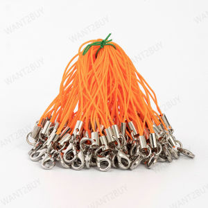 1pcs Colorful Cell Tali Telefon Handphone Strap Doll Wire Ring Cord For Phone Lanyard Lariat with Lobster Clasps 龙虾扣手机绳