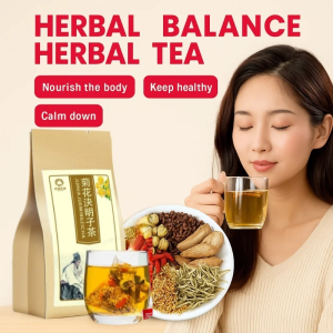 🏵️Stay up Late Tea Honeysuckle Chrysanthemum Wolfberry Cassia Seed Tea Health Tea Stay up Late Drink Nourishing Health Tea菊花决明子枸杞茶