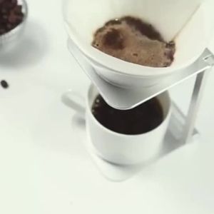 Ouncoo Portable Coffee Machine Stand Aluminum Alloy Foldable For Drip Brewer Holder Strong Durable