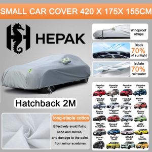 HEPAK Penutup Kereta Car Cover 3Layer Outdoor Waterproof Scratch proof Sarung Kereta Full Cover 汽車遮陽