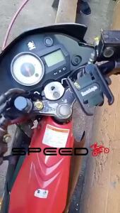 SpeedMOTO Motorcycle Aluminum Alloy Stand phone hodlder Mirror Mount