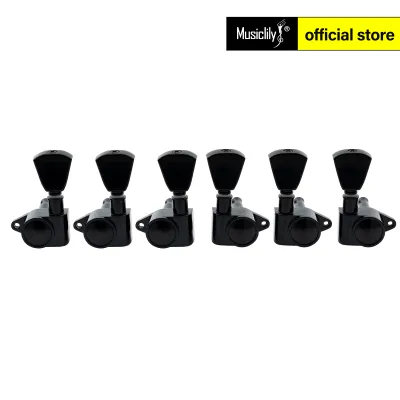 Musiclily Economy 3L3R Roto Style Sealed Guitar Tuners Machine Heads Tuning Pegs Keys Set for Epiphone Les Paul SG ES