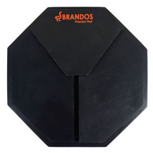 Drum Pad 12 Inch Tingkat BRANDOS BONUS 1 Set Stick Drumpad DPD-312 STKD