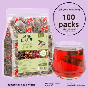Wumei hawthorn Tea mulberry orange peel lotus leaf red rose combination health bag tea bag herbal tea
