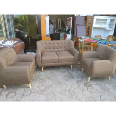 SOFA TAMU RETRO 2+1+1 Set (GRATIS MASKER)