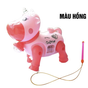 Có Đèn Nhạc- Đồ Chơi Con Bò Biết Đi Bộ Dành Cho Bé Con Dê Đồ Chơi Đồ Chơi Cua Phát Nhạc Con Rùa Đồ Chơi Phát Sáng (không kèm pin)