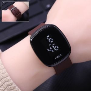 PROMMO JAM TANGAN FOSS LED TOUCHSCREEN STRAP RUBBER / JAM TANGAN WANITA DIGITAL ANTI AIR