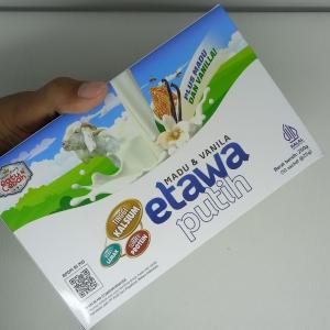 Susu Kambing Etawa Putih Bubuk Plus Madu Dan Vanila Ratu Lebah Isi 10 Sachet