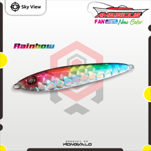 Metal Jig 40 Gram MONGKALO AMBISIOUS Hologram SKP Umpan Jigging 40g Jiging Lure 40gr g gr Casting Jig Metaljig 40gram Fastjig Slowjig Speedjig