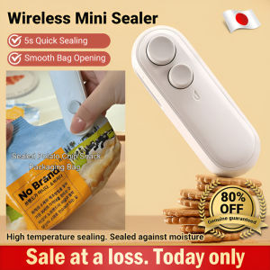 Electric Food Sealer Mini Snack Sealer with Automatic Cutter Home Kitchen Appliance