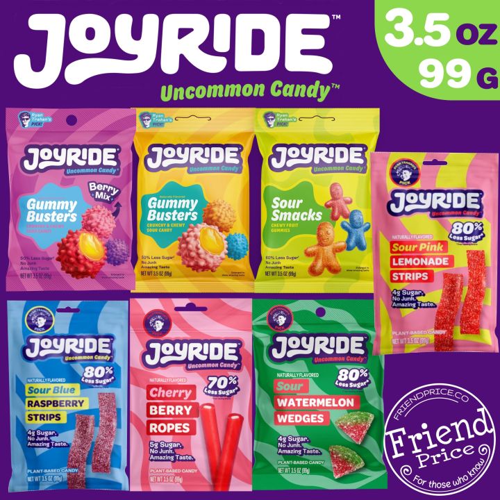 [SG Stock] NEW! Joyride Uncommon Candy Sour Blue Raspberry, Sour Pink ...