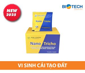 Nano Tricho Vi sinh cải tạo đất ngăn ngừa thối rễ giúp rễ khỏe mạnh hộp 15 gói