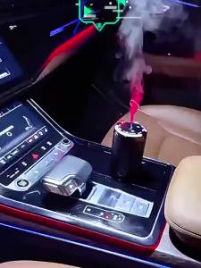 with Essential Oil Starry Sky Top Smart Car Air Freshener 5 Levels of Adjustable Rechargeable Aroma Diffuser 星空顶智能香薰