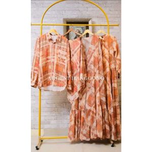 Couple RAYA Sarimbit by Agoest Hanggono - GAMIS Syari Ied Pasangan Keluarga terbaru