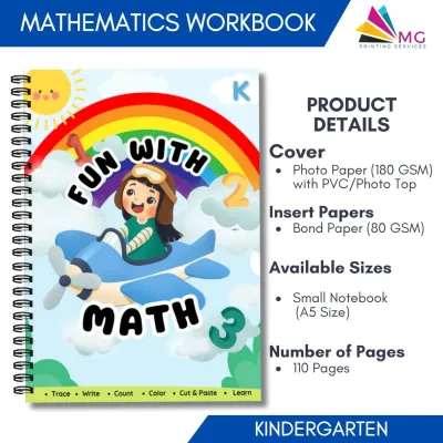 Mathematics Workbooks (Pre-K to Kinder)